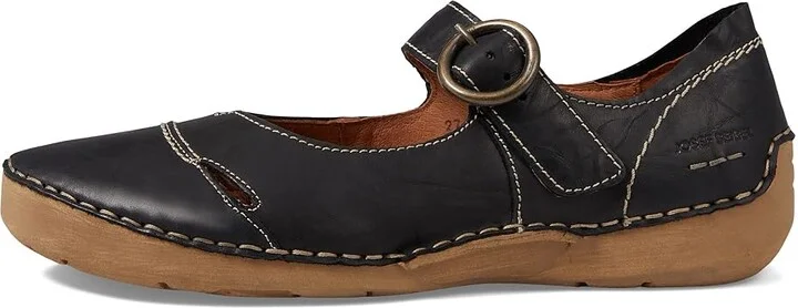 Josef Seibel Fergey 80 Women's Shoes Black Capri : EU 36 (US Women's 5-5.5) M, Leather - Image 6