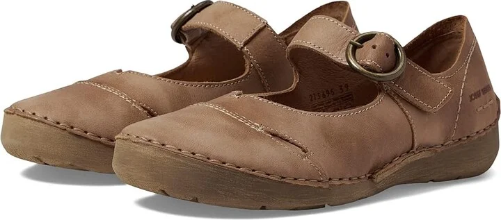 Josef Seibel Fergey 80 Women's Shoes Cognac Wild : EU 37 (US Women's 6-6.5) M, Leather