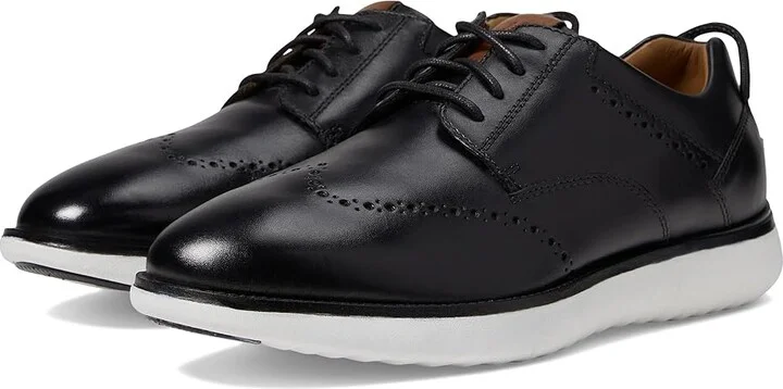 Josef Seibel Finley 02 Men's Shoes Black Full Grain/Kombi : EU 41 (US Men's 7.5-8) M, Leather