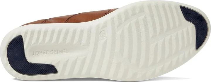 Josef Seibel Finley 02 Men's Shoes Cognac Full Grain/Kombi : EU 41 (US Men's 7.5-8) M, Leather - Image 3
