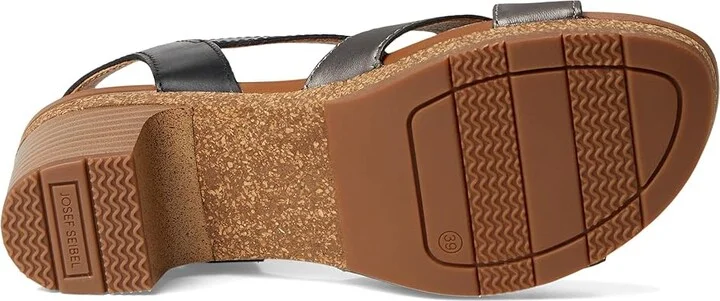 Josef Seibel Grace 01 Women's Sandals Basalt Kombi : EU 36 (US Women's 5-5.5) M, Leather/Rubber - Image 3