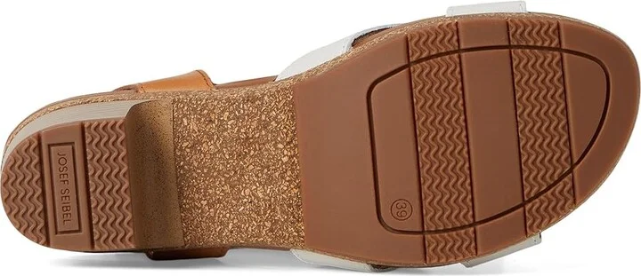 Josef Seibel Grace 01 Women's Sandals Off-White Kombi : EU 38 (US Women's 7-7.5) M, Leather/Rubber - Image 3