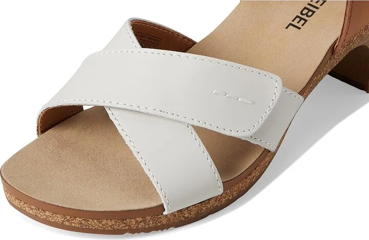 Josef Seibel Grace 01 Women's Sandals Off-White Kombi : EU 38 (US Women's 7-7.5) M, Leather/Rubber - Image 7