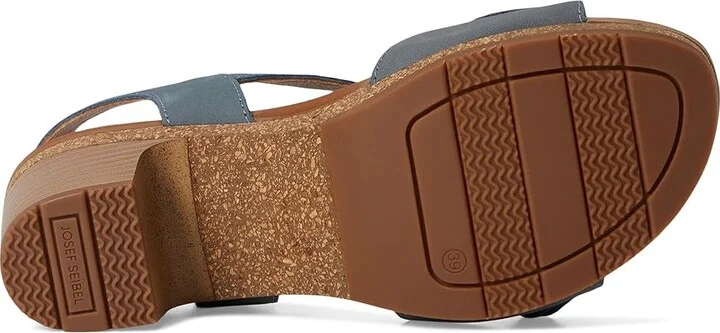 Josef Seibel Grace 11 Women's Sandals Azur : EU 40 (US Women's 9-9.5) M, Leather/Rubber - Image 3