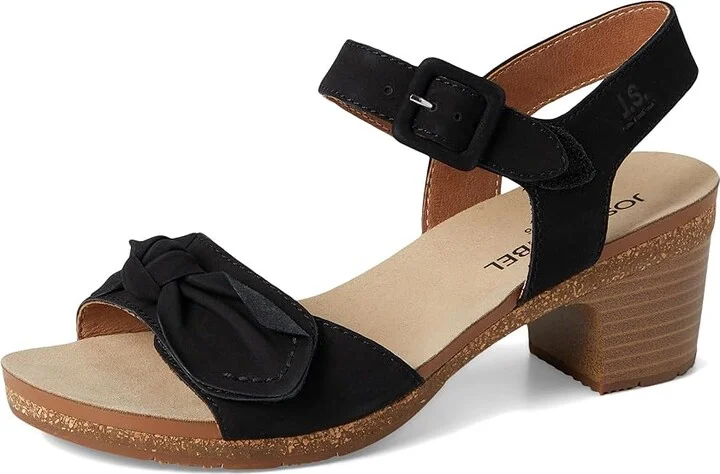 Josef Seibel Grace 11 Women's Sandals Black : EU 38 (US Women's 7-7.5) M, Leather/Rubber - Image 5