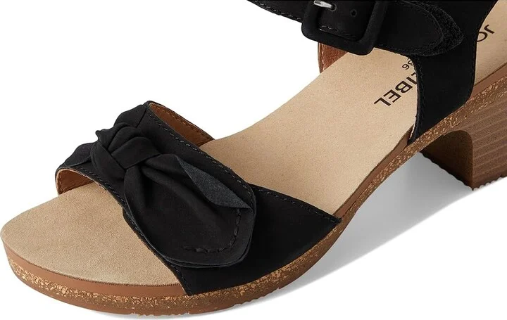 Josef Seibel Grace 11 Women's Sandals Black : EU 38 (US Women's 7-7.5) M, Leather/Rubber - Image 7