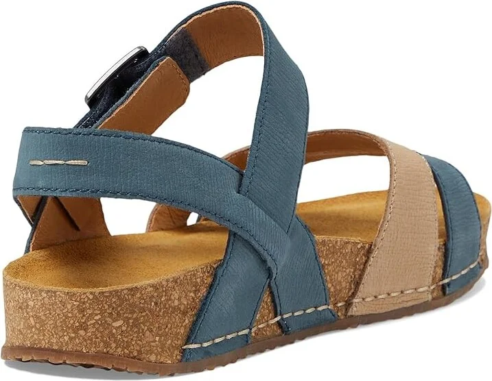 Josef Seibel Hannah 01 Women's Shoes Azur/Kombi Plio : EU 37 (US Women's 6-6.5) M, Leather - Image 4