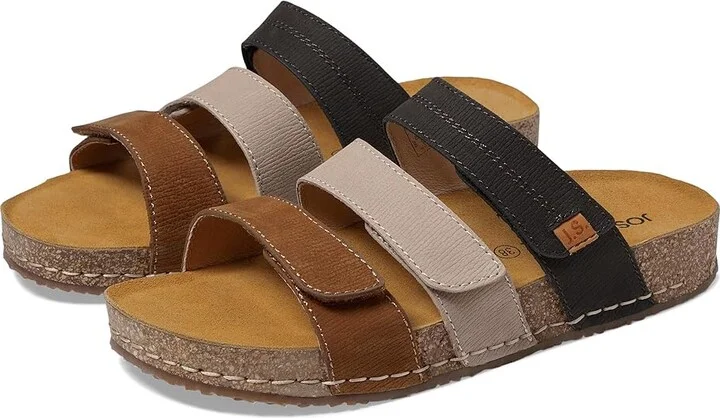 Josef Seibel Hannah 03 Women's Shoes Castagne/Multi Plio/Kombi : EU 37 (US Women's 6-6.5) M, Leather