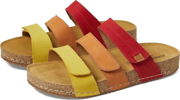 Josef Seibel Hannah 03 Women's Shoes Yellow/Multi Plio/Kombi : EU 36 (US Women's 5-5.5) M, Leather