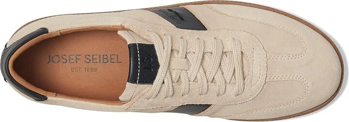 Josef Seibel Joleen 01 Women's Flat Shoes Beige/Black : EU 38 (US Women's 7-7.5) M, Leather - Image 2