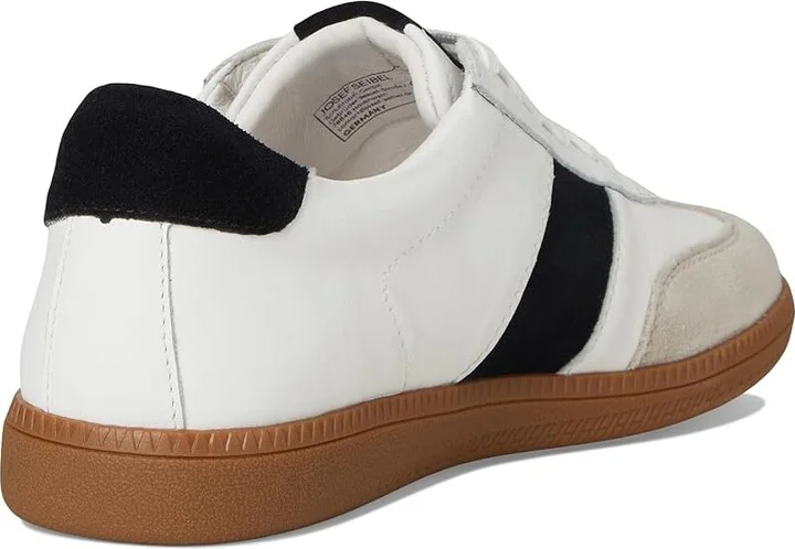 Josef Seibel Joleen 01 Women's Flat Shoes White/Black : EU 42 (US Women's 11) M, Leather - Image 4