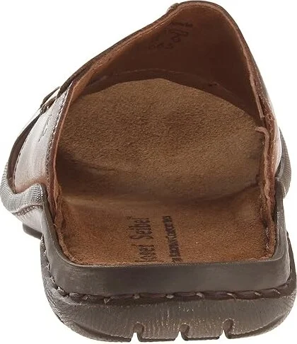 Josef Seibel Logan 21 Men's Sandals Nut : EU 45 (US Men's 11-11.5) M, Leather - Image 5