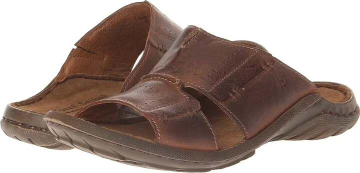 Josef Seibel Logan 21 Men's Sandals Nut : EU 45 (US Men's 11-11.5) M, Leather