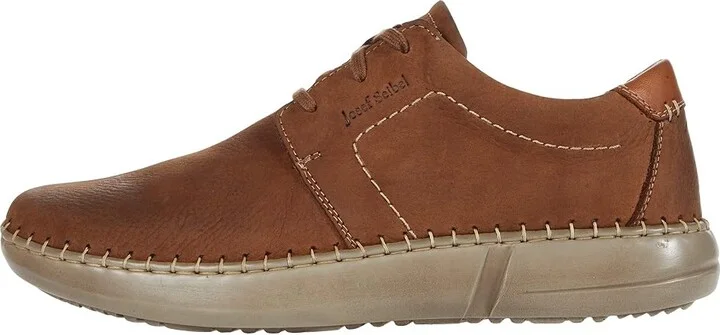 Josef Seibel Louis 01 Men's Shoes Castagne Kombi : EU 45 (US Men's 11-11.5) M, Leather - Image 6