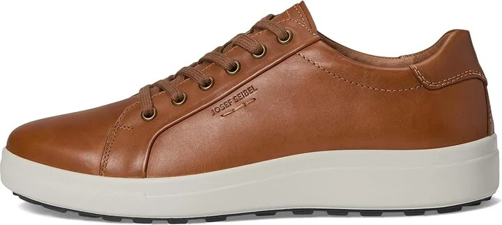 Josef Seibel Maddox 05 Men's Lace-up Boots Cognac : EU 44 (US Men's 10.5) M, Leather - Image 6