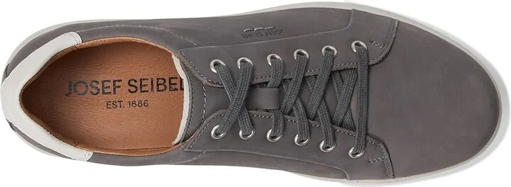Josef Seibel Maddox 05 Men's Lace-up Boots Grey : EU 47 (US Men's 13) M, Leather - Image 2