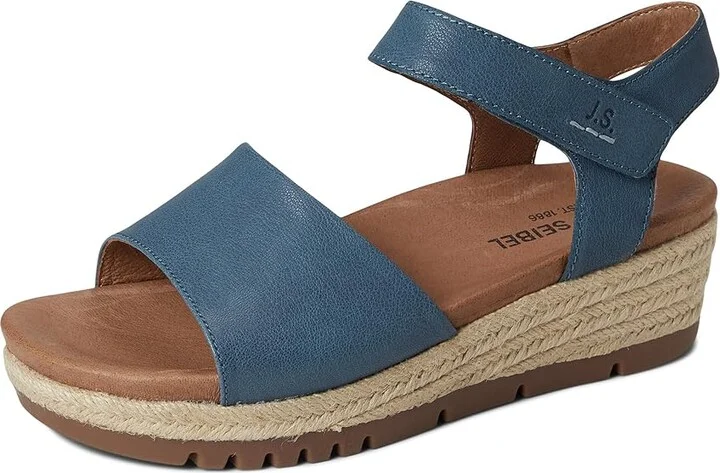Josef Seibel Miranda 02 Women's Sandals Shark : EU 37 (US Women's 6-6.5) M, Leather - Image 5