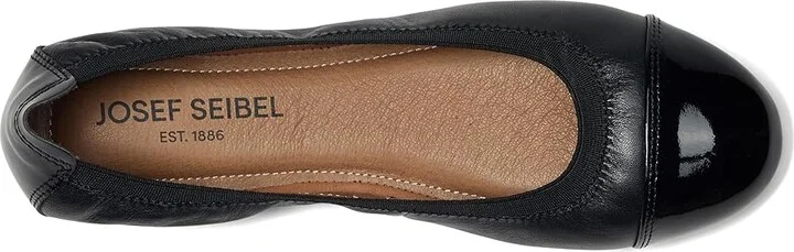 Josef Seibel Pippa 07 Women's Shoes Black Calf/Lack : EU 36 (US Women's 5-5.5) M, Leather - Image 3