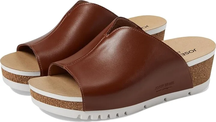 Josef Seibel Quinn 01 Women's Shoes Cognac Buttero : EU 37 (US Women's 6-6.5) M, Leather