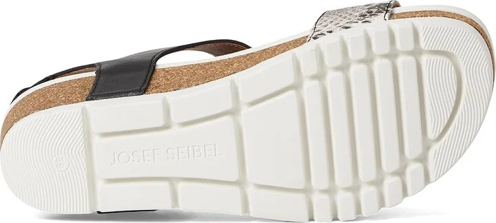 Josef Seibel Quinn 02 Women's Shoes Black Snake : EU 36 (US Women's 5-5.5) M, Leather - Image 3
