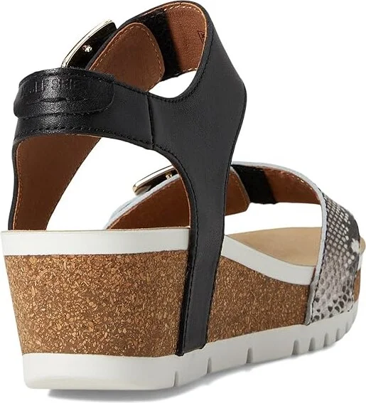 Josef Seibel Quinn 02 Women's Shoes Black Snake : EU 36 (US Women's 5-5.5) M, Leather - Image 4