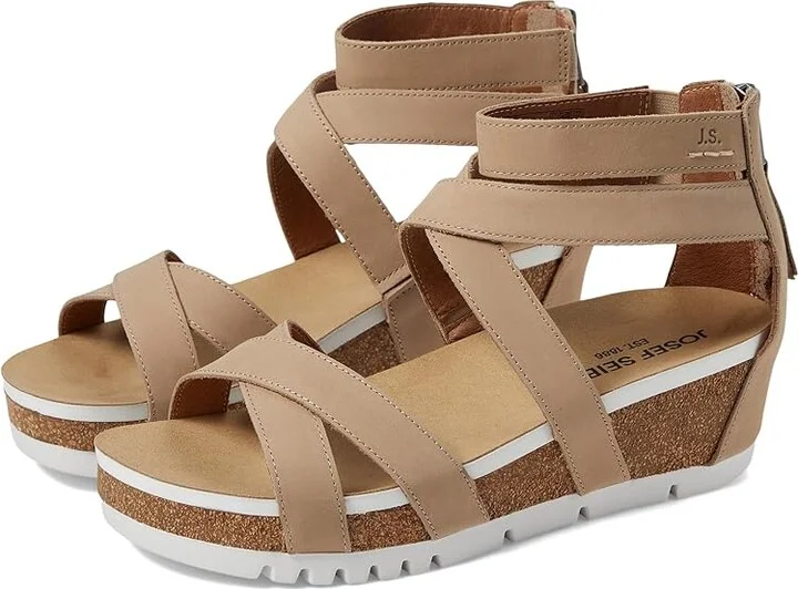 Josef Seibel Quinn 05 Women's Shoes Beige Softnubuk : EU 37 (US Women's 6-6.5) M, Leather