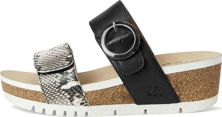 Josef Seibel Quinn 14 Women's Sandals Black Snake : EU 39 (US Women's 8-8.5) M, Leather/Rubber - Image 6