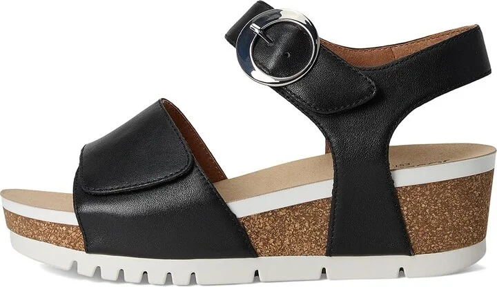 Josef Seibel Quinn 16 Women's Sandals Black : EU 42 (US Women's 11) M, Leather - Image 6