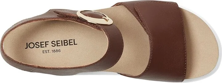 Josef Seibel Quinn 16 Women's Sandals Cognac : EU 38 (US Women's 7-7.5) M, Leather - Image 2