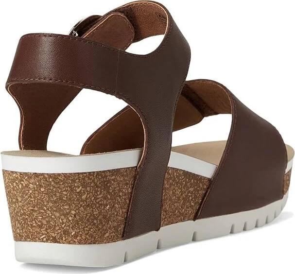 Josef Seibel Quinn 16 Women's Sandals Cognac : EU 38 (US Women's 7-7.5) M, Leather - Image 4