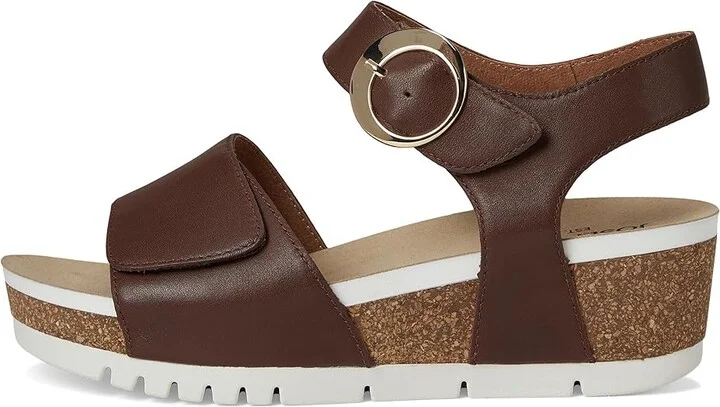 Josef Seibel Quinn 16 Women's Sandals Cognac : EU 38 (US Women's 7-7.5) M, Leather - Image 6
