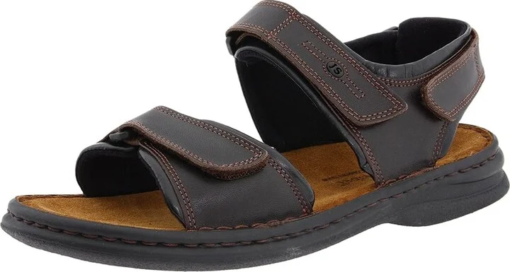 Josef Seibel Rafe Men's Hook and Loop Shoes Dakota Moro/Black : EU 44 (US Men's 10.5) M, Leather - Image 2