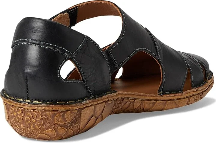 Josef Seibel Rosalie 03 Women's Flat Shoes Black : EU 42 (US Women's 11) M, Leather - Image 4