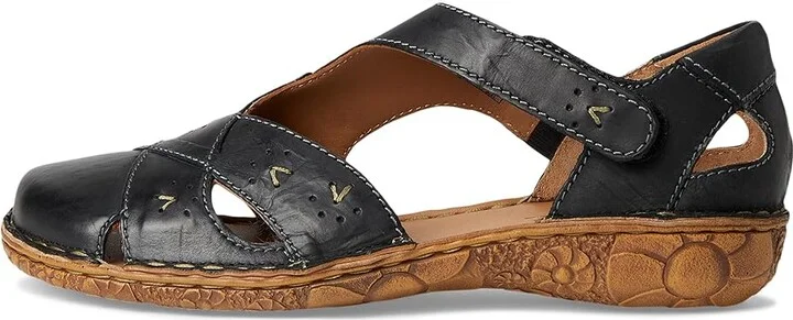 Josef Seibel Rosalie 03 Women's Flat Shoes Black : EU 42 (US Women's 11) M, Leather - Image 6