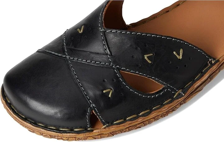 Josef Seibel Rosalie 03 Women's Flat Shoes Black : EU 42 (US Women's 11) M, Leather - Image 7