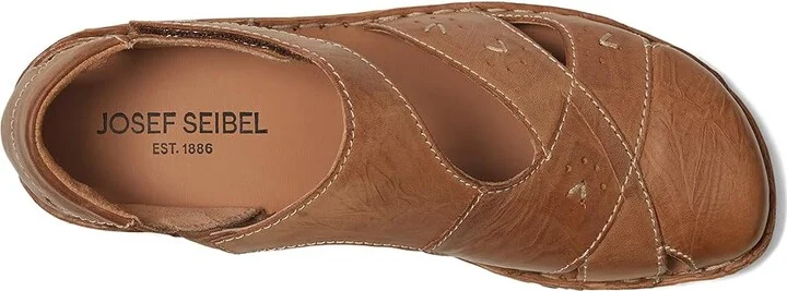 Josef Seibel Rosalie 03 Women's Flat Shoes Camel : EU 42 (US Women's 11) M, Leather - Image 2