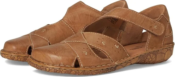 Josef Seibel Rosalie 03 Women's Flat Shoes Camel : EU 42 (US Women's 11) M, Leather