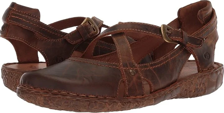 Josef Seibel Rosalie 13 Women's Sandals Brandy : EU 36 (US Women's 5-5.5) M, Leather