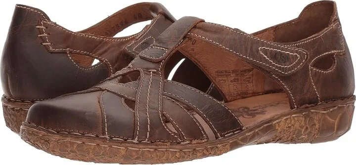 Josef Seibel Rosalie 29 Women's Sandals Brandy : EU 38 (US Women's 7-7.5) M, Leather