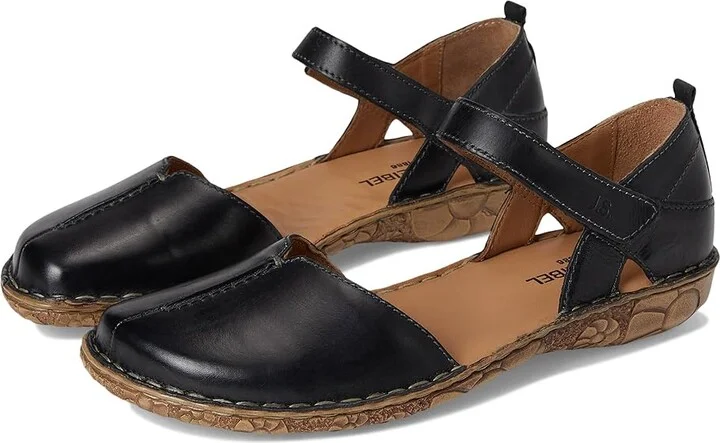 Josef Seibel Rosalie 42 Women's Shoes Black Surf : EU 36 (US Women's 5-5.5) M, Leather