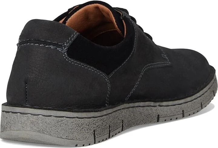 Josef Seibel Ruben 02 Men's Lace-up Boots Black : EU 43 (US Men's 9.5-10) M, Leather/Rubber - Image 4