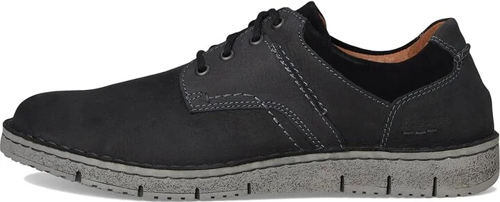 Josef Seibel Ruben 02 Men's Lace-up Boots Black : EU 43 (US Men's 9.5-10) M, Leather/Rubber - Image 6
