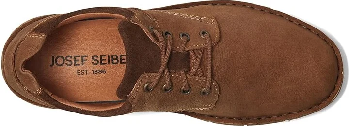 Josef Seibel Ruben 02 Men's Lace-up Boots Castagne : EU 41 (US Men's 7.5-8) M, Leather/Rubber - Image 2