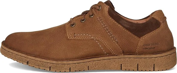 Josef Seibel Ruben 02 Men's Lace-up Boots Castagne : EU 41 (US Men's 7.5-8) M, Leather/Rubber - Image 6
