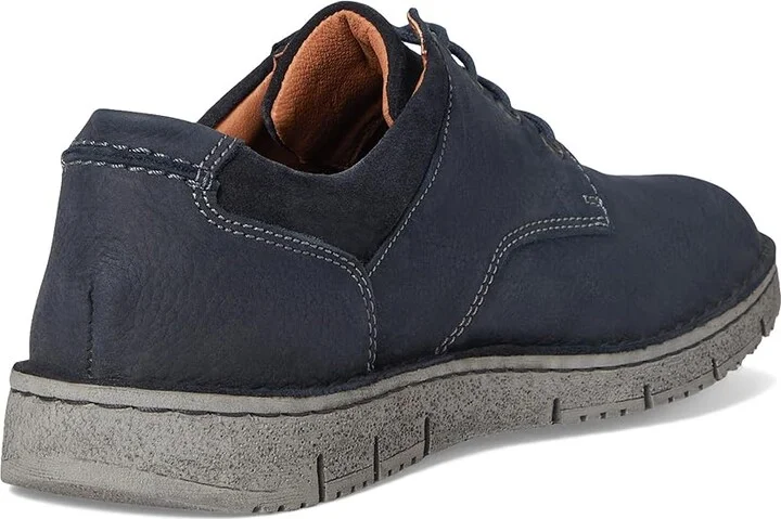 Josef Seibel Ruben 02 Men's Lace-up Boots Ocean : EU 42 (US Men's 8.5-9) M, Leather/Rubber - Image 4