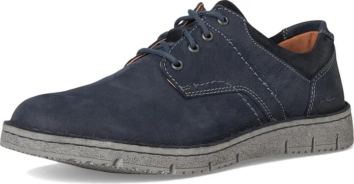 Josef Seibel Ruben 02 Men's Lace-up Boots Ocean : EU 42 (US Men's 8.5-9) M, Leather/Rubber - Image 5