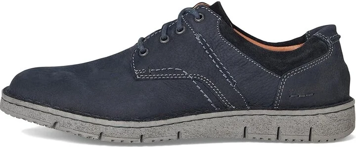 Josef Seibel Ruben 02 Men's Lace-up Boots Ocean : EU 42 (US Men's 8.5-9) M, Leather/Rubber - Image 6