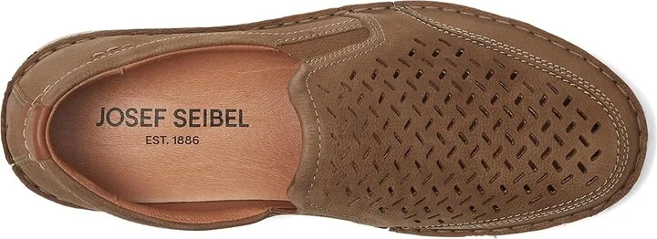 Josef Seibel Ruben 27 Men's Lace-up Boots Sand : EU 47 (US Men's 13) M, Leather - Image 2