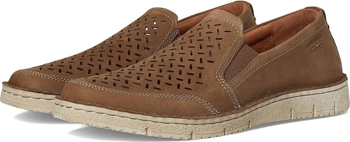 Josef Seibel Ruben 27 Men's Lace-up Boots Sand : EU 47 (US Men's 13) M, Leather