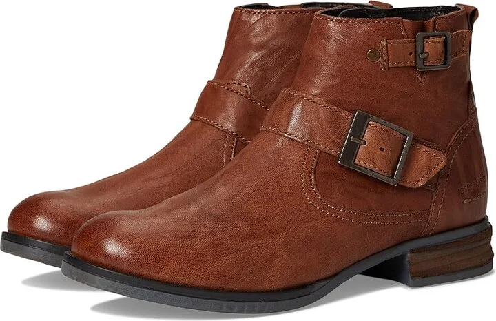 Josef Seibel Sanja 16 Boots Women's Boots Cognac : EU 39 (US Women's 8-8.5) M, Leather
